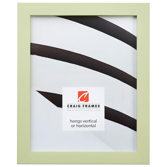 Craig Frames Confetti Light Green Picture Frame